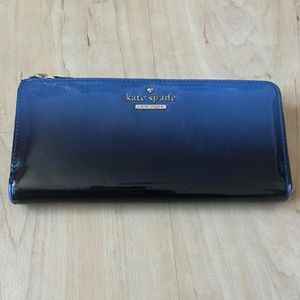 Kate Spade blue ombré wallet